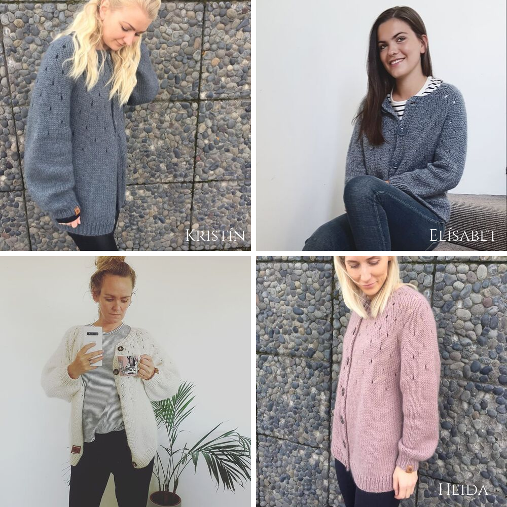 ÆVI cardigan oversized