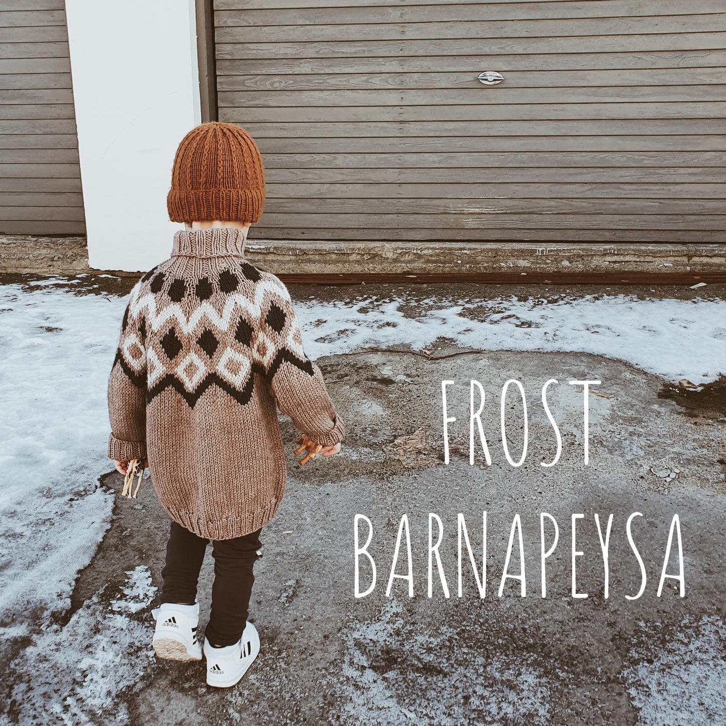 Frost barnapeysa