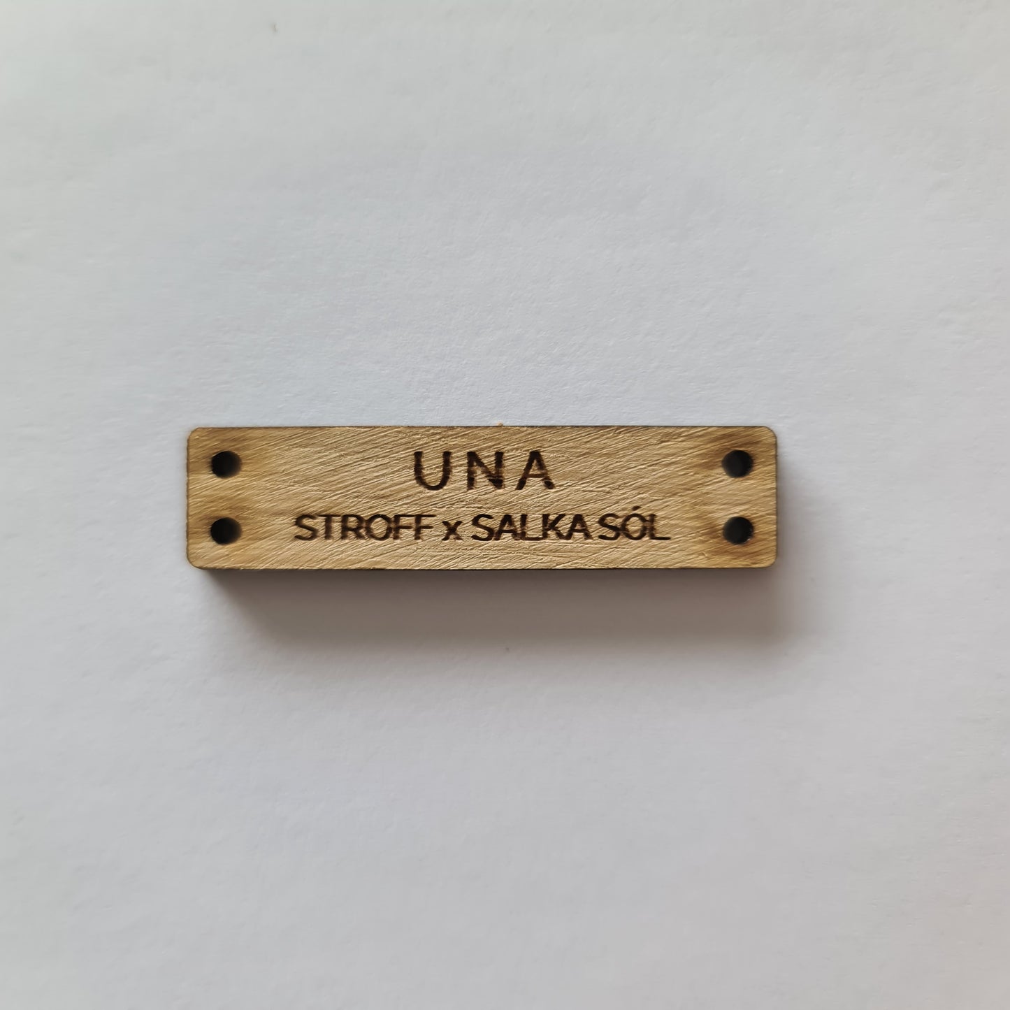 Viðarmerki 1,25x5 cm