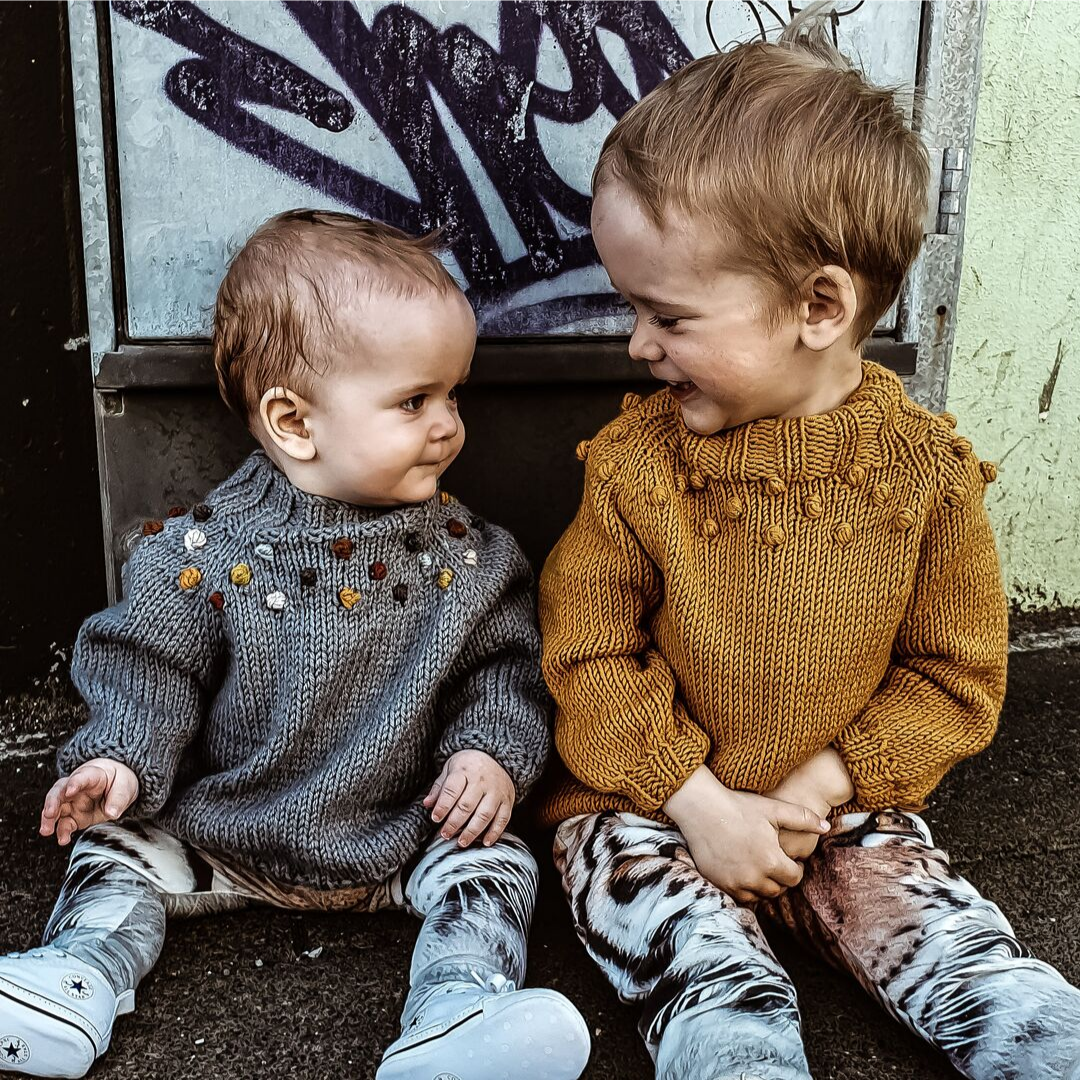 Popp í Reykjavík barnapeysa